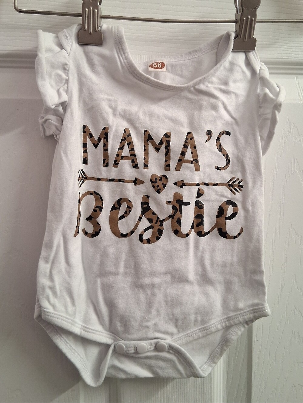 Mamas Bestie Baby Bodysuit 3-6 Months